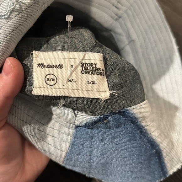 Madewell x Storytellers & Creators Unisex Upcycled Patchwork Bucket Hat | - Picture 5 of 5